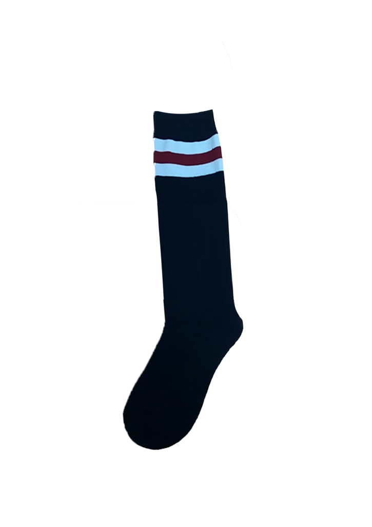 Chanel College School Sock